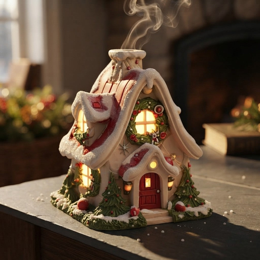 Luminous Snow House